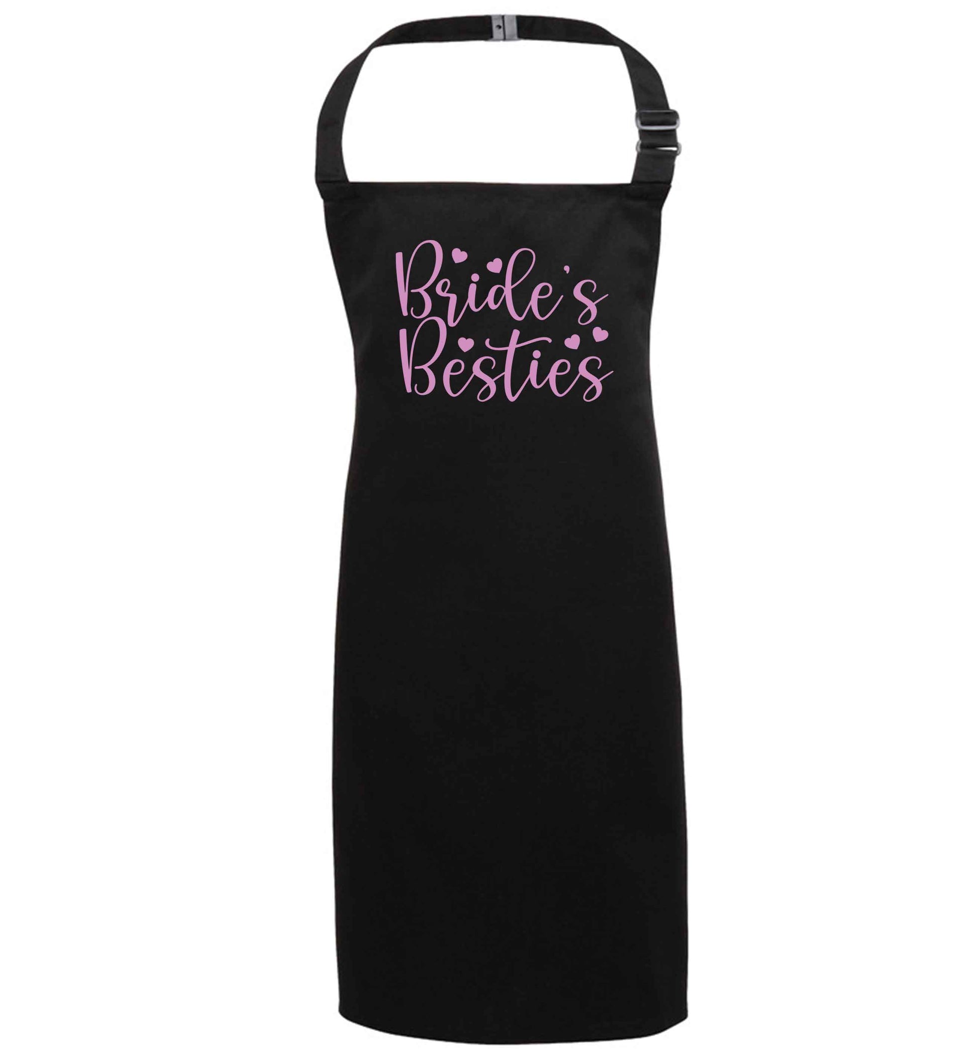Brides besties black apron 7-10 years