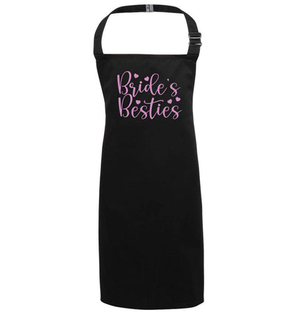 Brides besties black apron 7-10 years