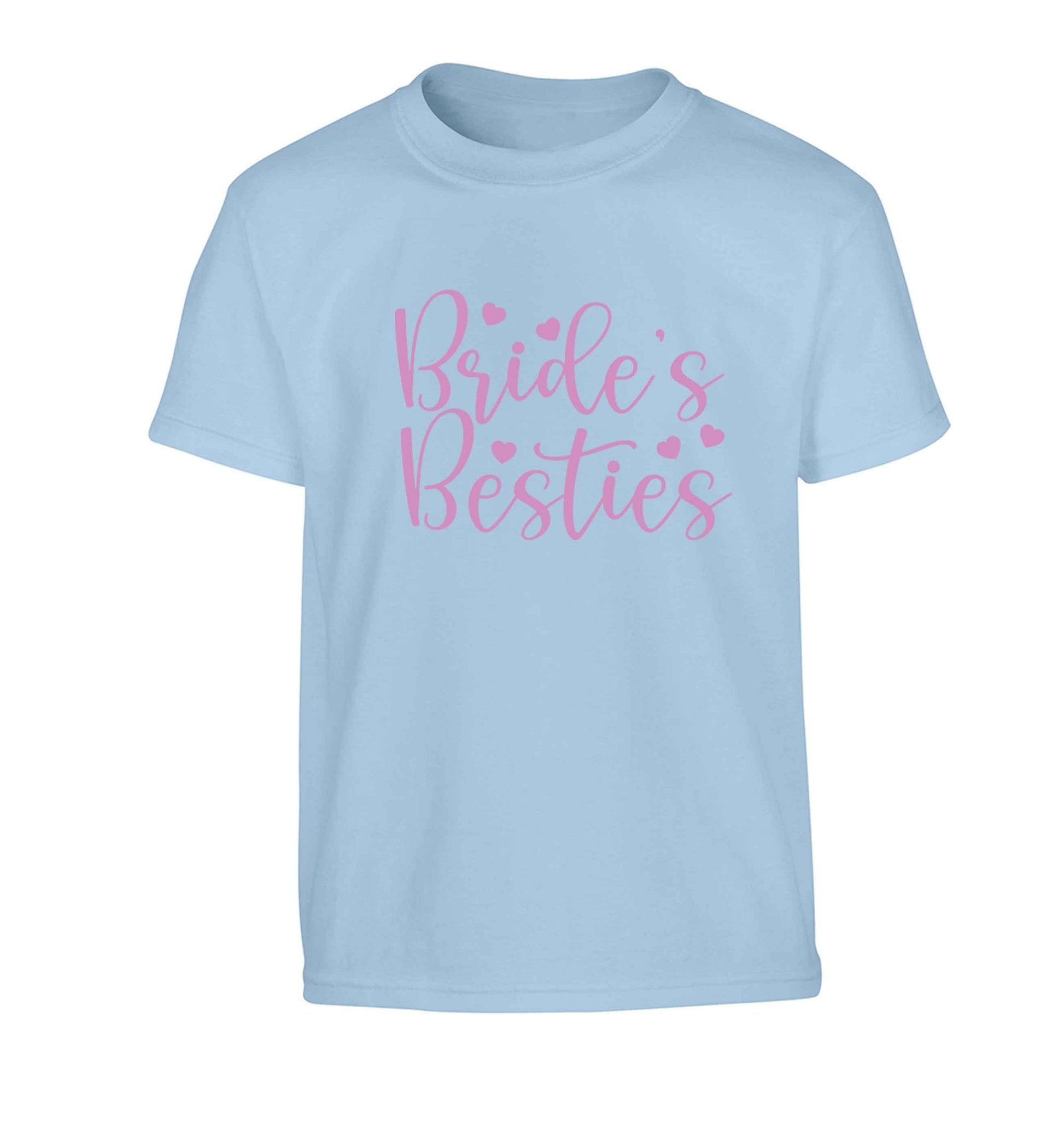 Brides besties Children's light blue Tshirt 12-13 Years
