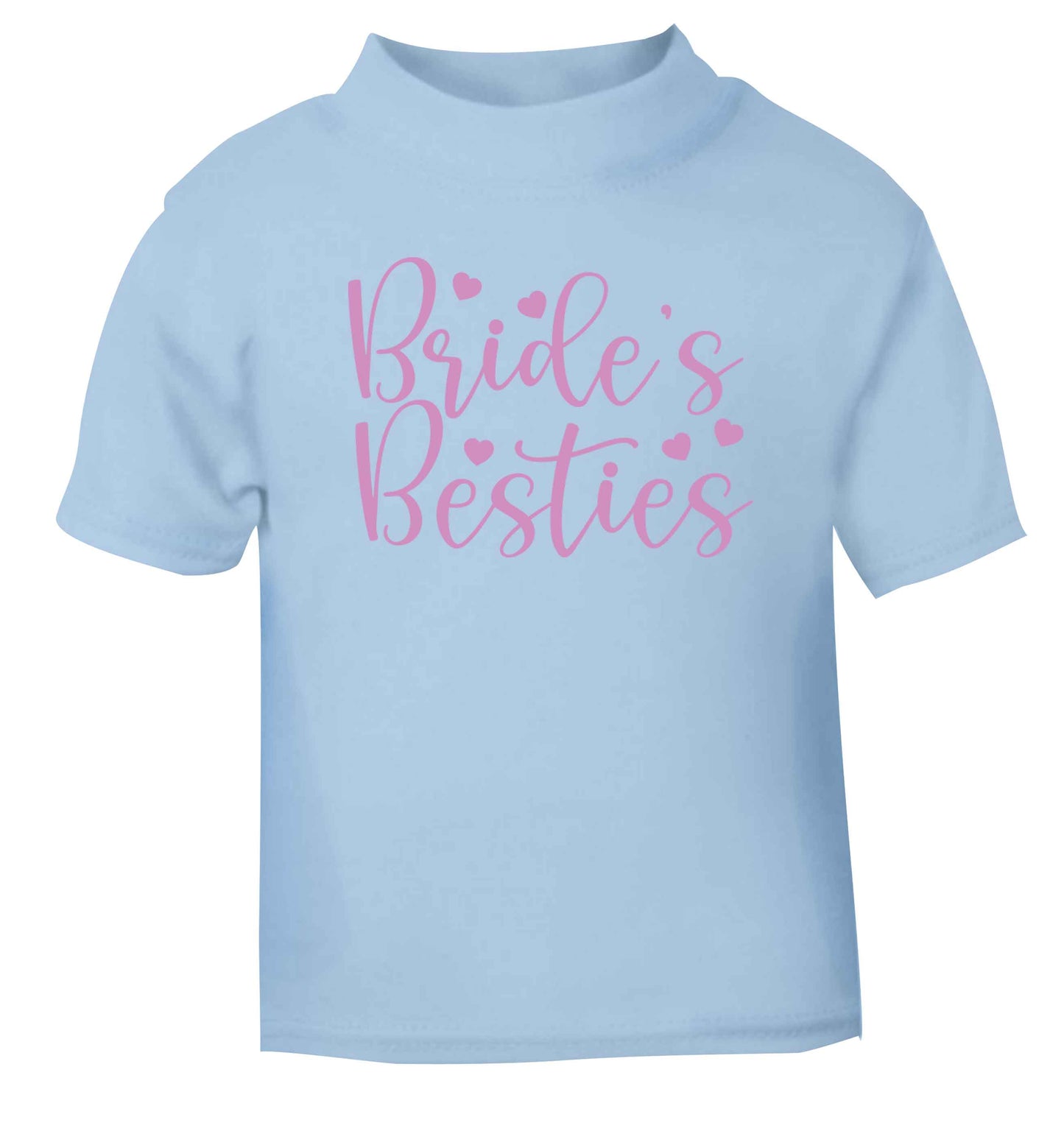 Brides besties light blue baby toddler Tshirt 2 Years