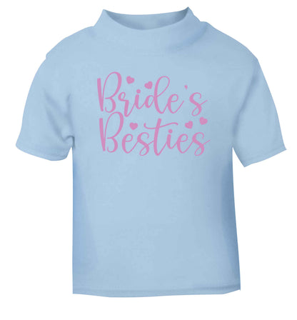 Brides besties light blue baby toddler Tshirt 2 Years