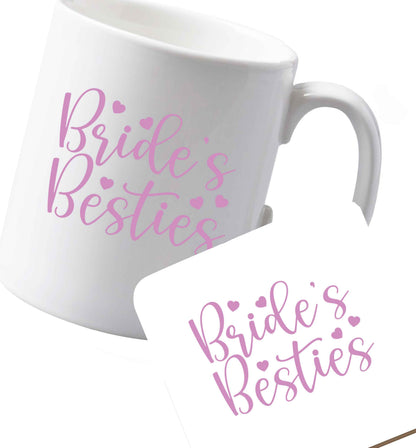 10 oz Ceramic mug and coaster Favourite Type Pan Pancake both sides