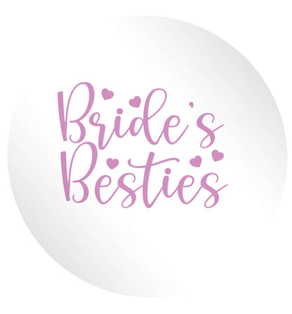 Brides besties 24 @ 45mm matt circle stickers