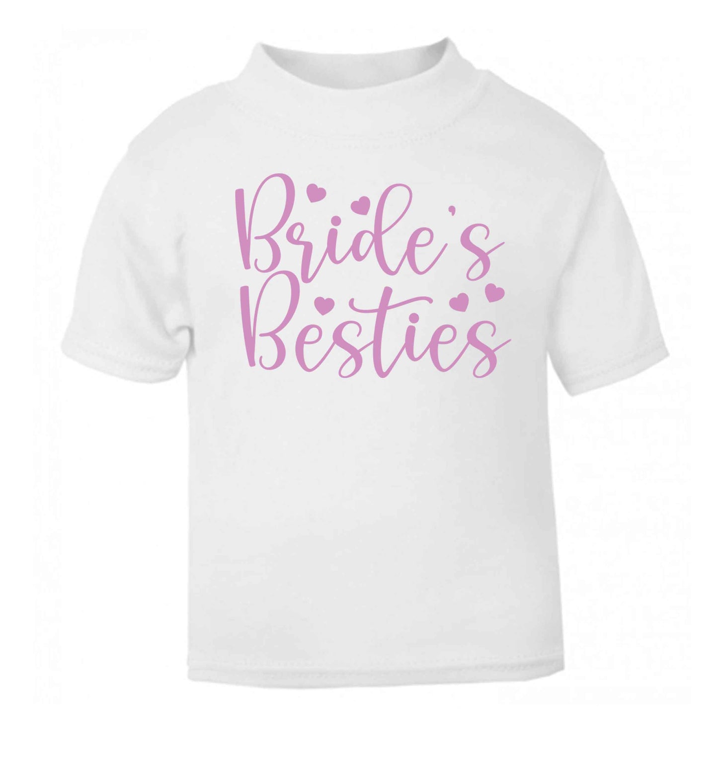 Brides besties white baby toddler Tshirt 2 Years