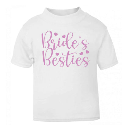 Brides besties white baby toddler Tshirt 2 Years