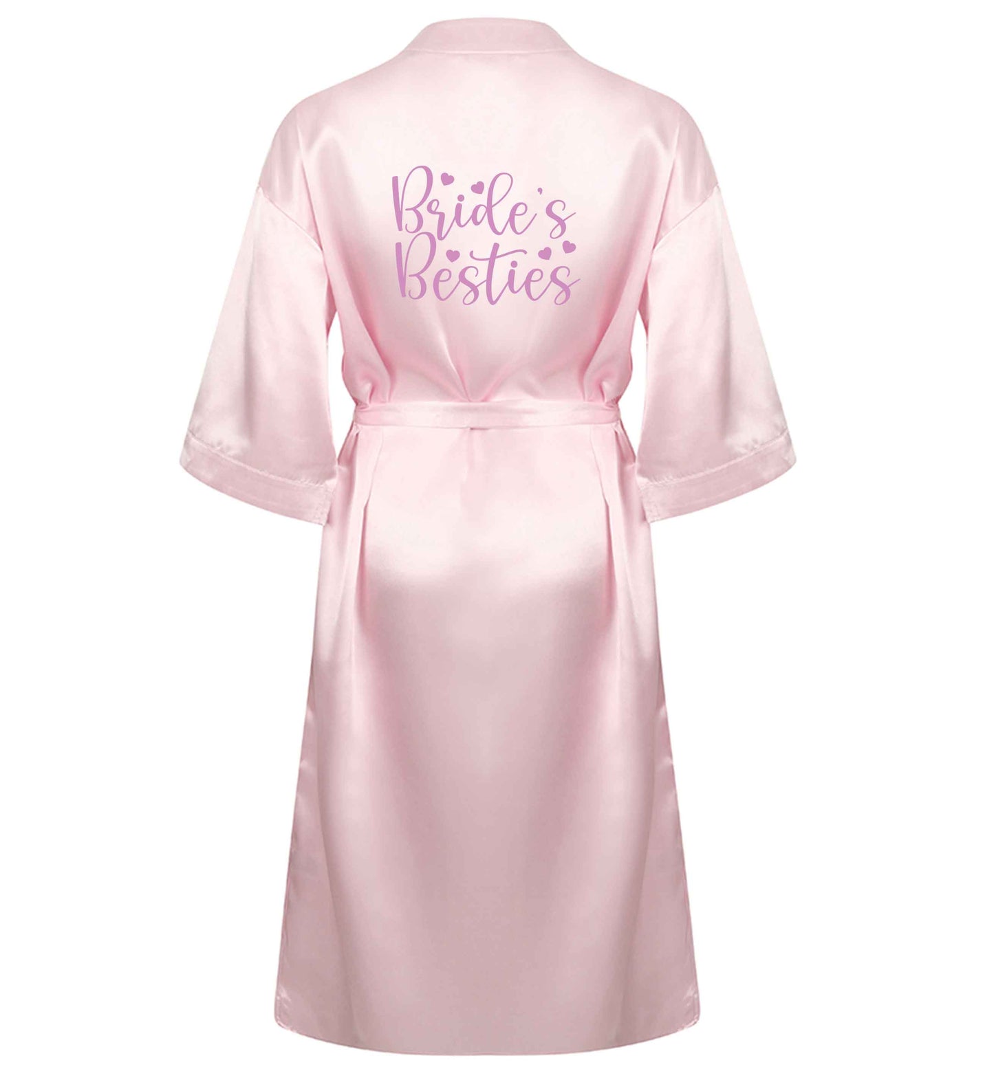 Brides Besties | 8-18 | Kimono style satin robe | Ladies dressing gown