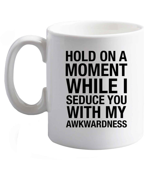 10 oz Favourite Type Pan Pancake ceramic mug right handed
