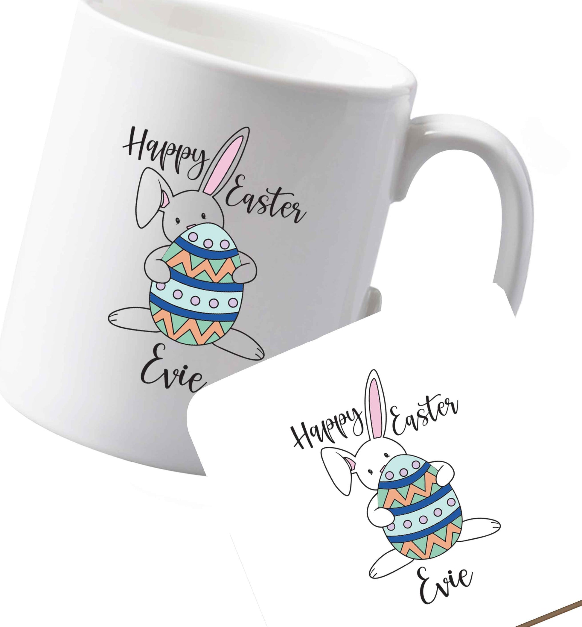 10 oz Ceramic mug and coaster Favourite Type Pan Pancake both sides