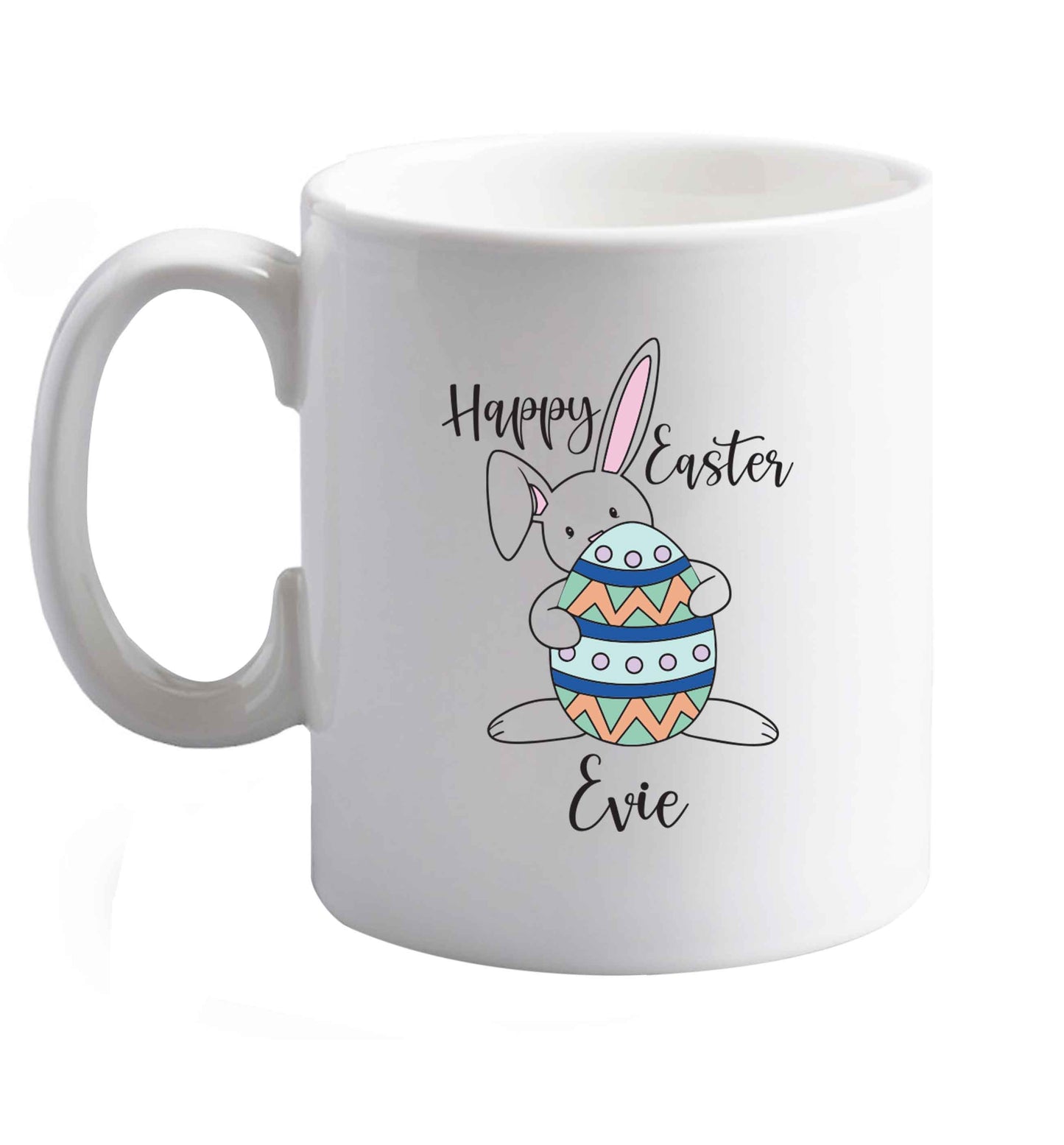 10 oz Favourite Type Pan Pancake ceramic mug right handed