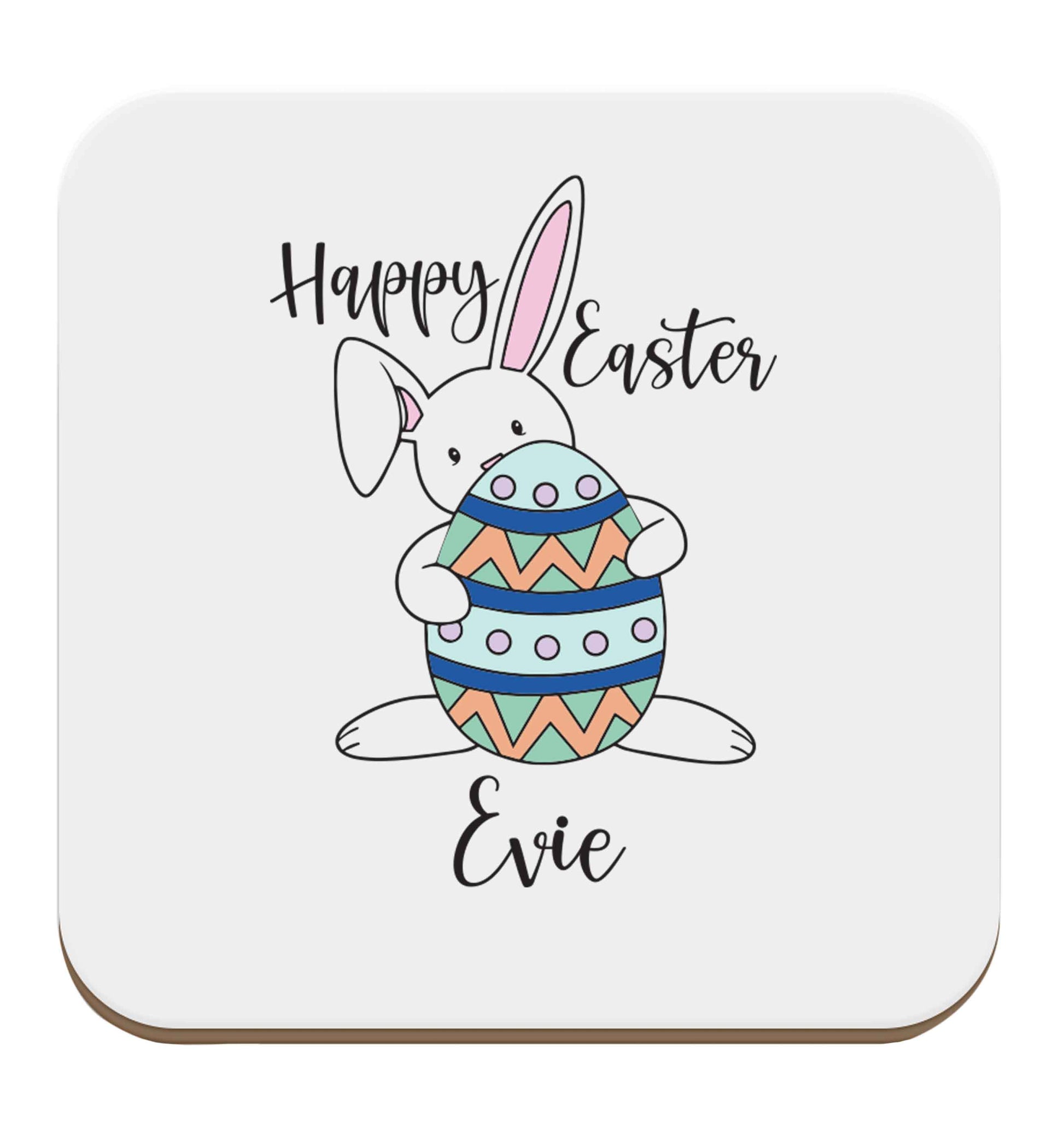 Happy Easter - personalised set of four coasters