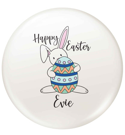 Happy Easter - personalised small 25mm Pin badge