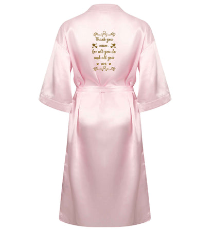 Gorgeous gifts for mums on mother's day! Thank you mum for all you do and all you are XL/XXL pink  ladies dressing gown size 16/18