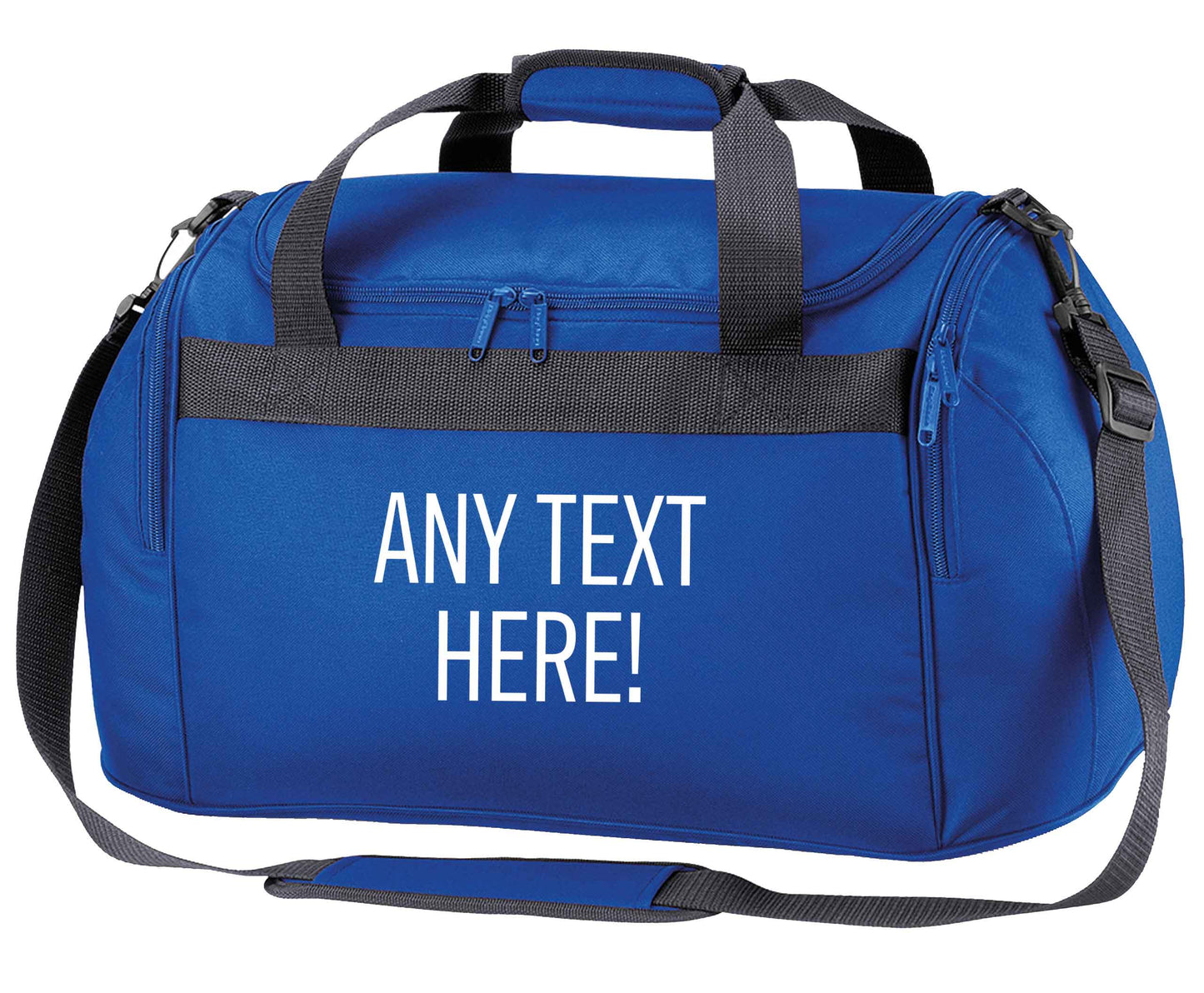 Happy Easter - personalised royal blue holdall / duffel bag