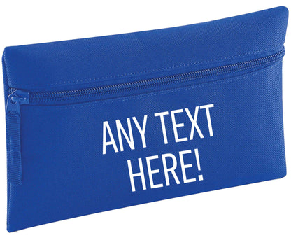 Custom order any text colour and font | Pencil Case