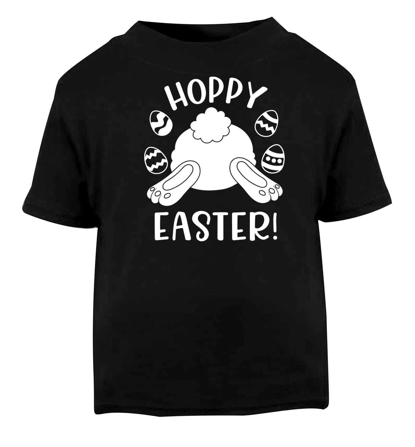 Hoppy Easter Black baby toddler Tshirt 2 years