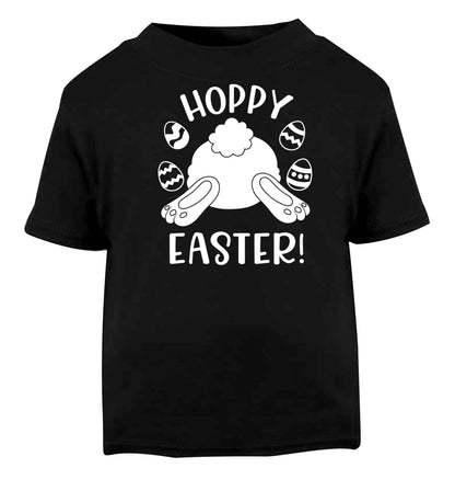 Hoppy Easter Black baby toddler Tshirt 2 years