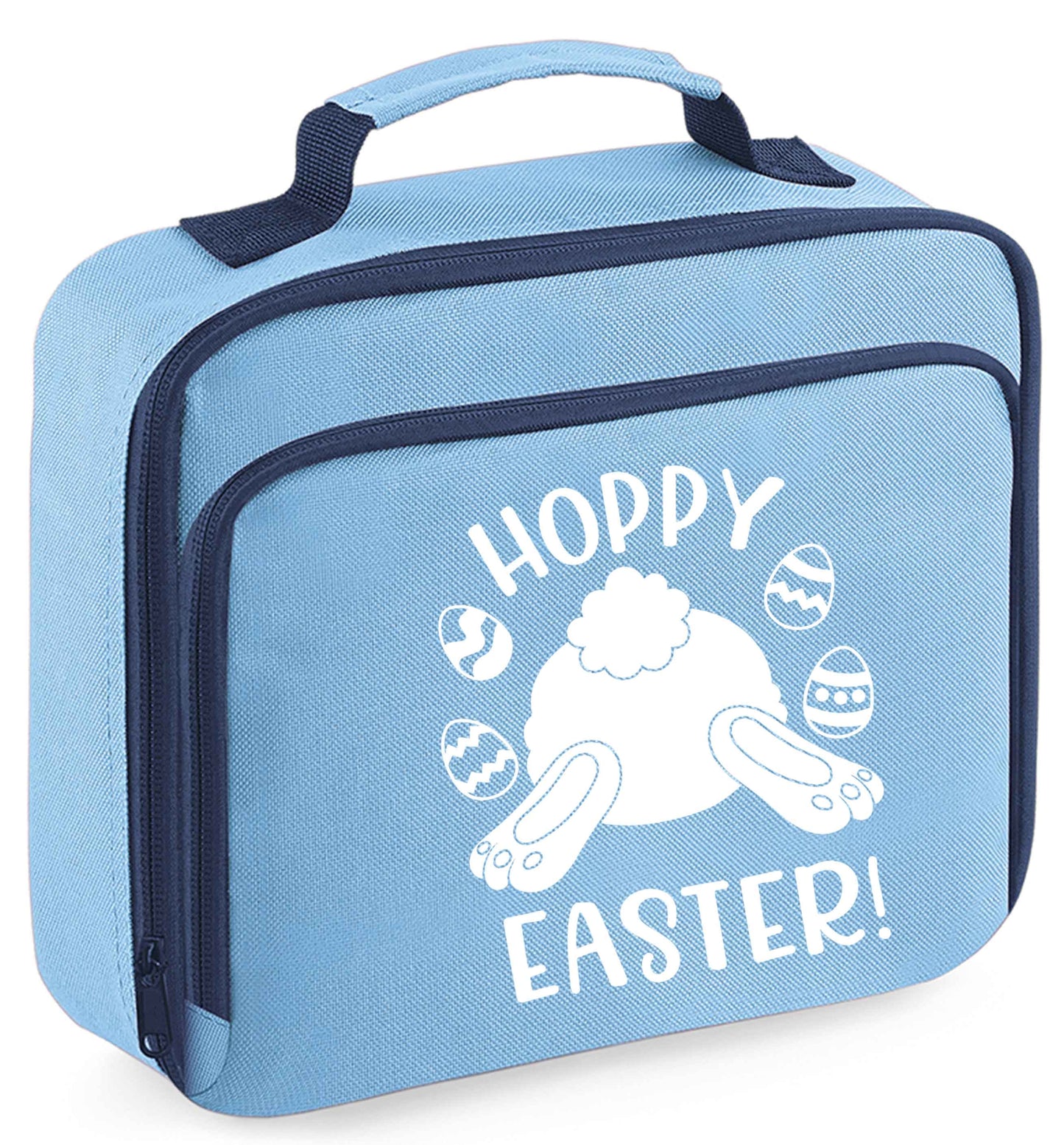 Any tex here insulated blue lunch bag cooler