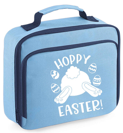 Any tex here insulated blue lunch bag cooler