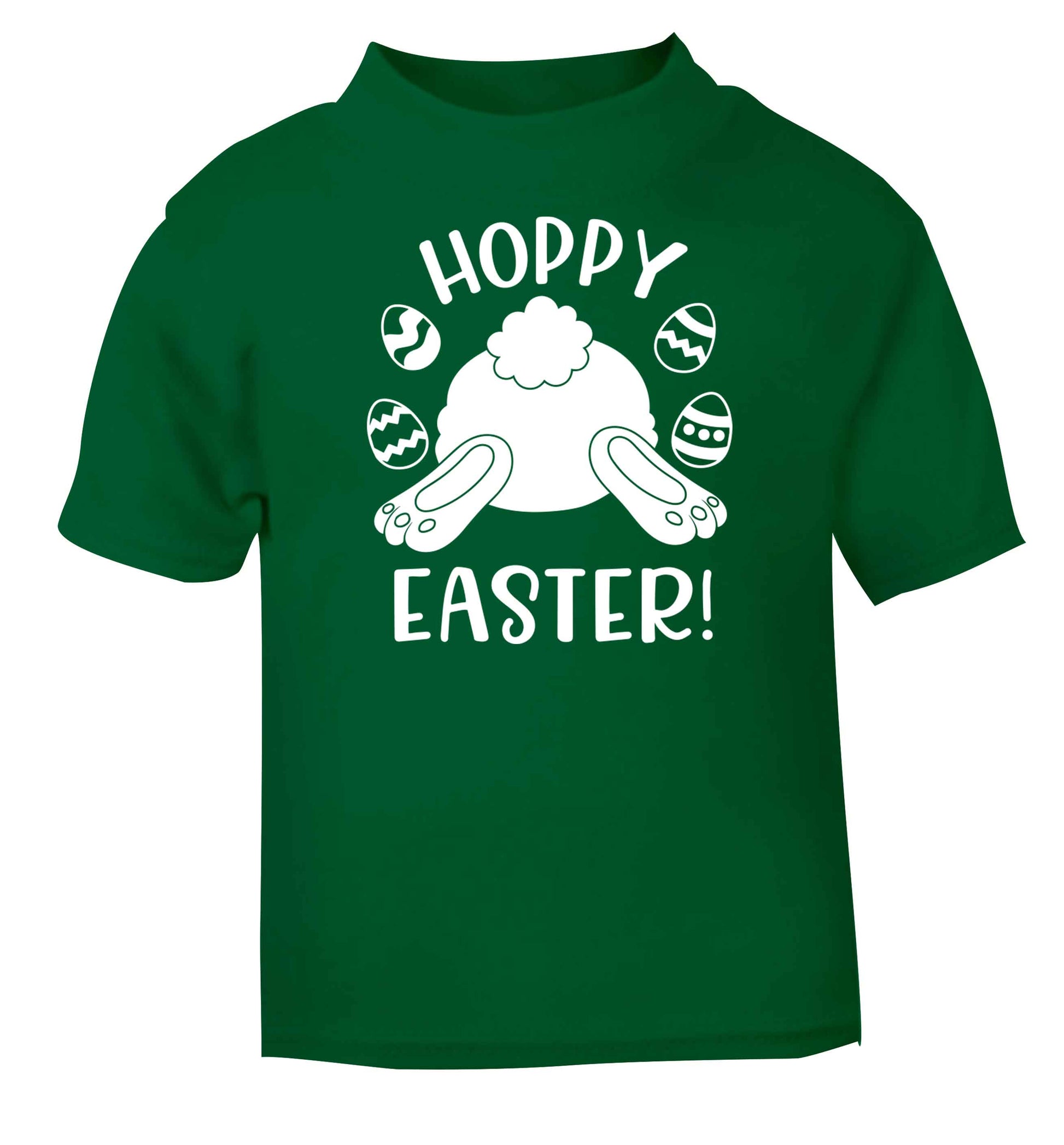 Hoppy Easter green baby toddler Tshirt 2 Years