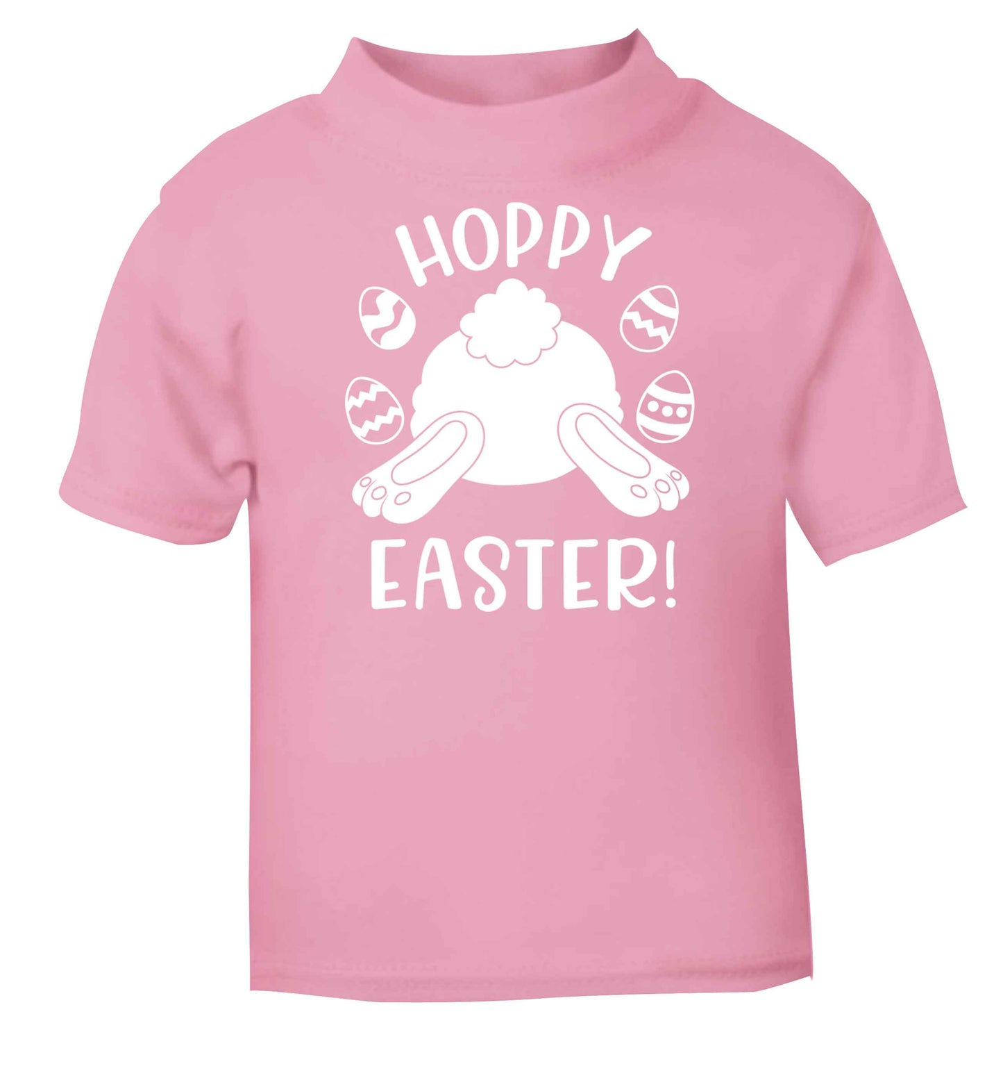 Hoppy Easter light pink baby toddler Tshirt 2 Years