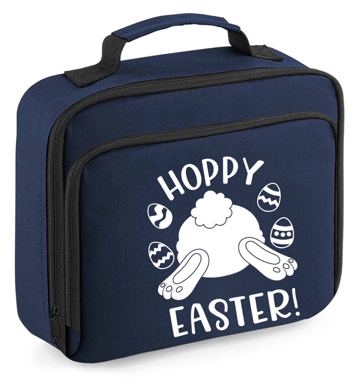 Any tex here insulated navy lunch bag cooler