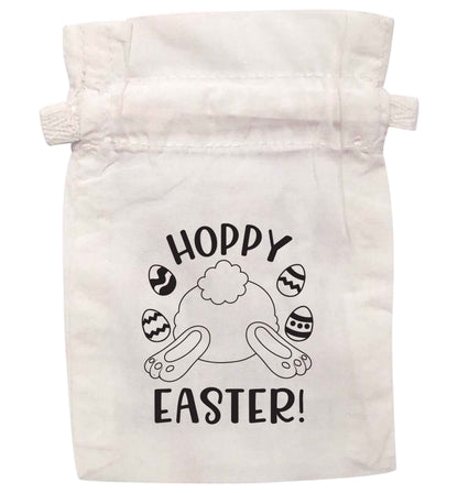 Hoppy Easter | XS - L | Pouch / Drawstring bag / Sack | Organic Cotton | Bulk discounts available!