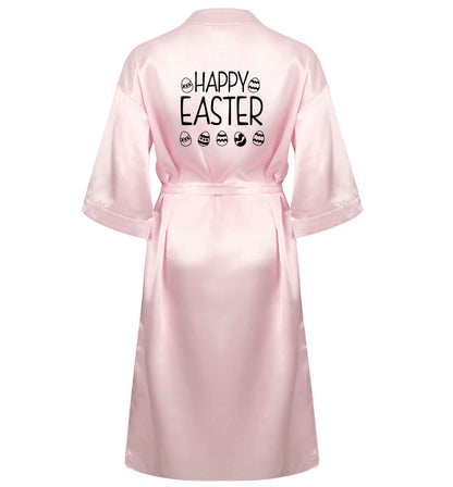 Happy Easter XL/XXL pink  ladies dressing gown size 16/18