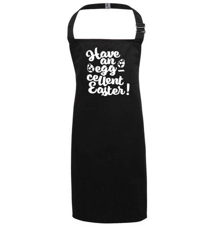 Have an eggcellent Easter black apron 7-10 years