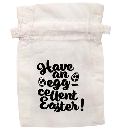 Have an eggcellent Easter | XS - L | Pouch / Drawstring bag / Sack | Organic Cotton | Bulk discounts available!