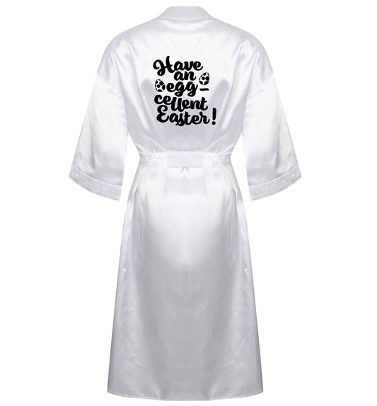Have an eggcellent Easter XL/XXL white ladies dressing gown size 16/18