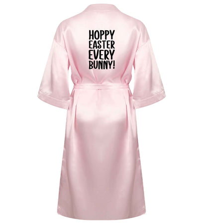 Hoppy Easter every bunny! XL/XXL pink  ladies dressing gown size 16/18