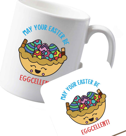 10 oz Ceramic mug and coaster Favourite Type Pan Pancake both sides