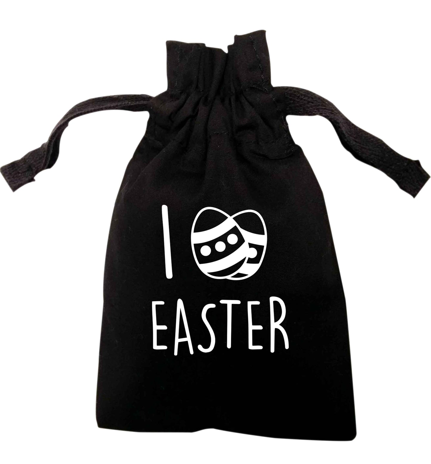 I love Easter | XS - L | Pouch / Drawstring bag / Sack | Organic Cotton | Bulk discounts available!