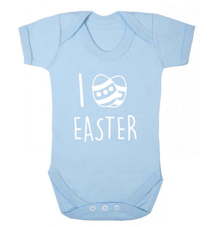 I love Easter baby vest pale blue 18-24 months