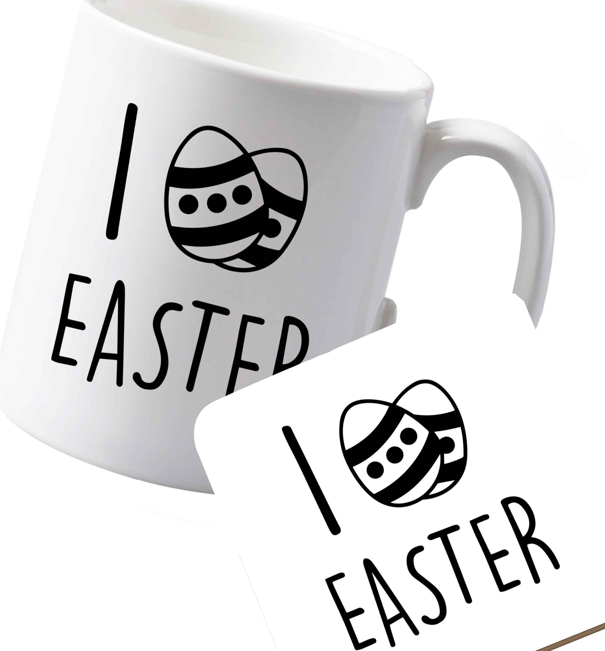 10 oz Ceramic mug and coaster Favourite Type Pan Pancake both sides
