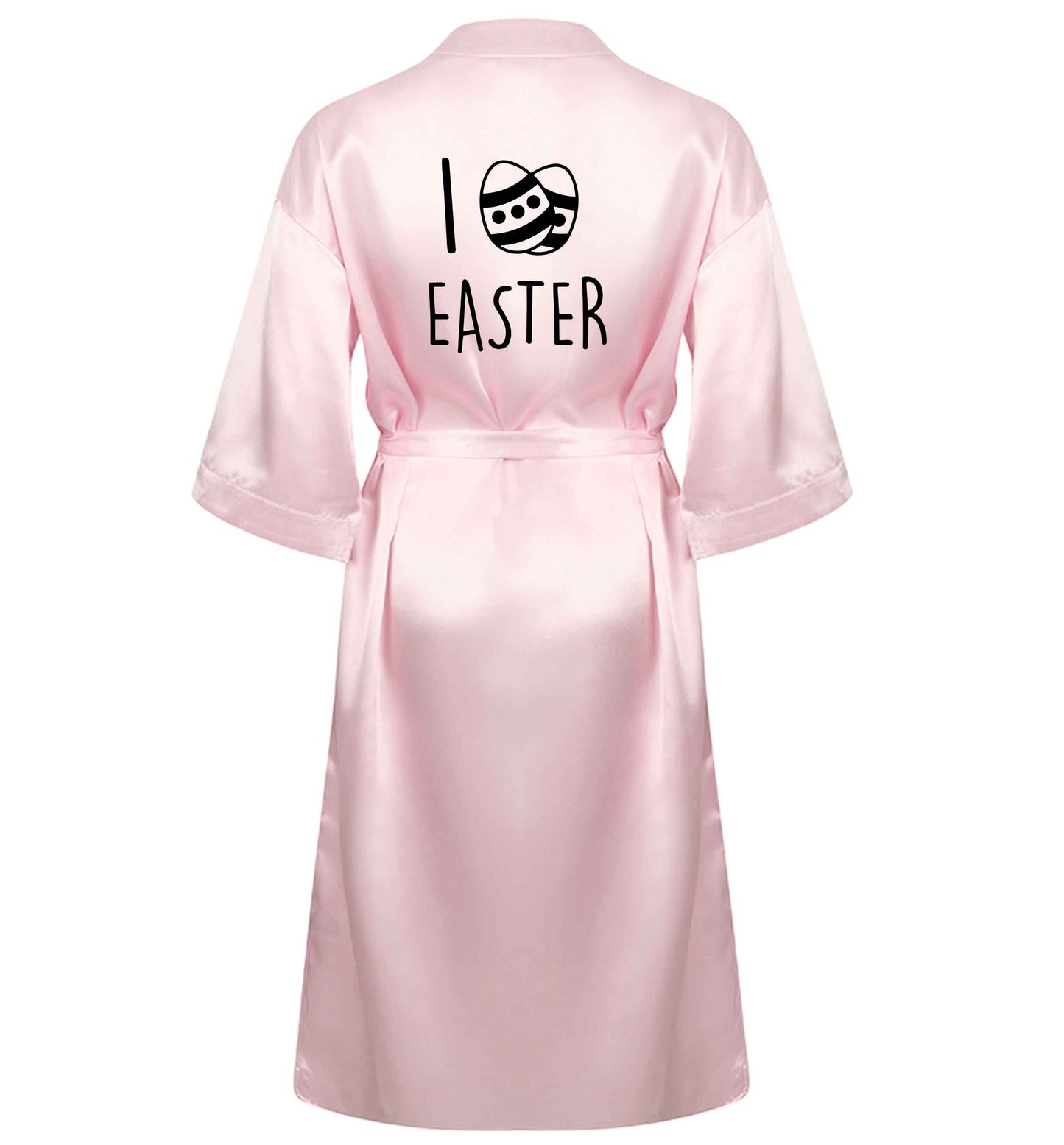 I love Easter XL/XXL pink  ladies dressing gown size 16/18