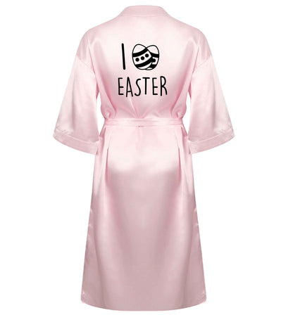 I love Easter XL/XXL pink  ladies dressing gown size 16/18