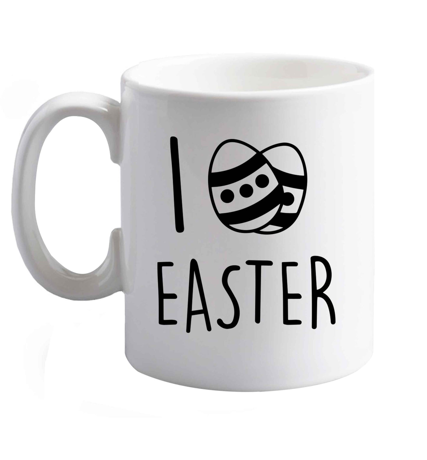 10 oz Favourite Type Pan Pancake ceramic mug right handed