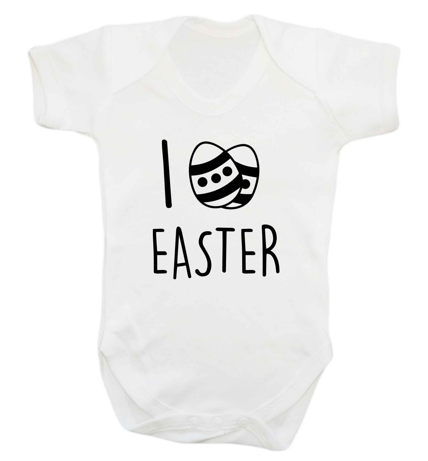I love Easter baby vest white 18-24 months