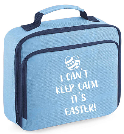 Any tex here insulated blue lunch bag cooler