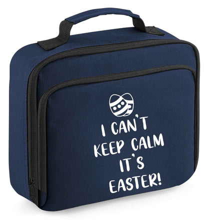 Any tex here insulated navy lunch bag cooler
