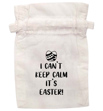 I can't keep calm it's Easter | XS - L | Pouch / Drawstring bag / Sack | Organic Cotton | Bulk discounts available!