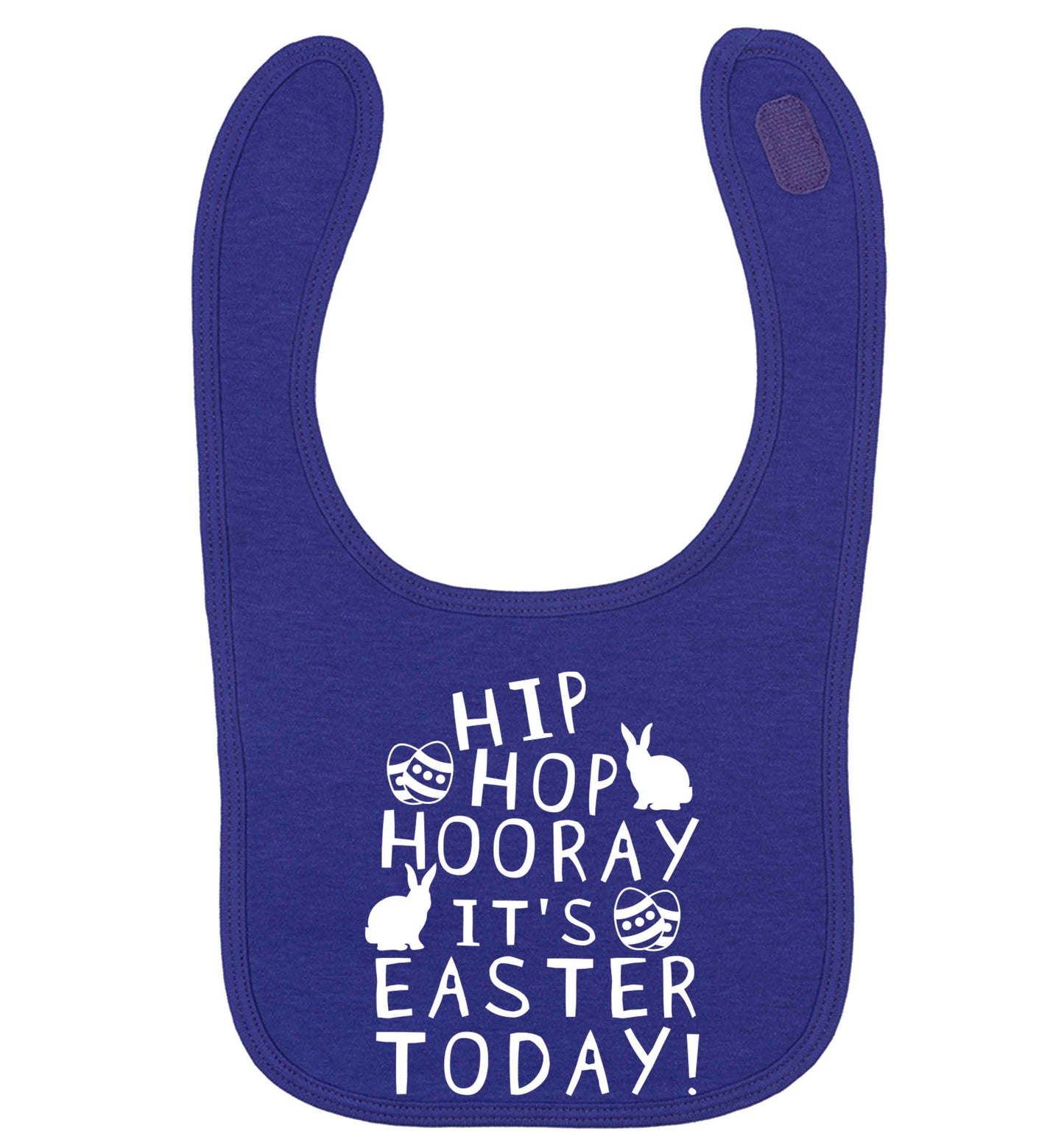 Hip hip hooray it's Easter today! | baby bib