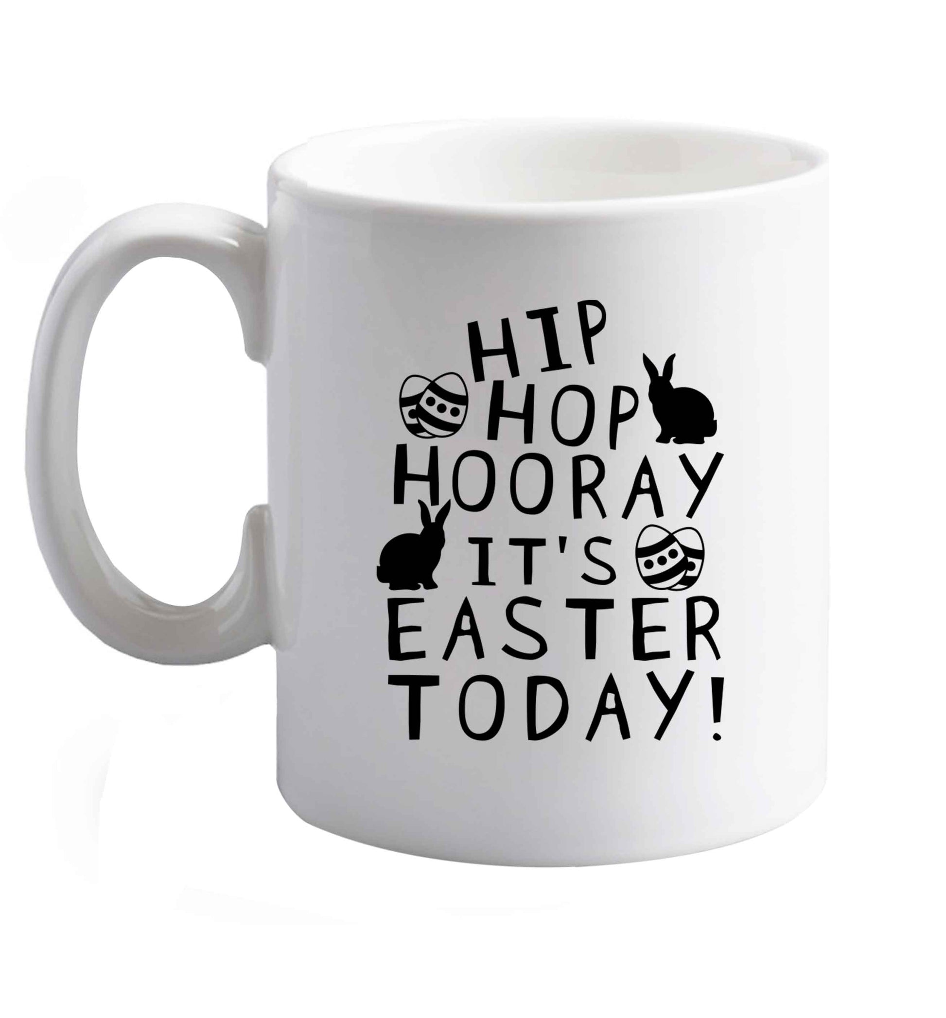 10 oz Favourite Type Pan Pancake ceramic mug right handed
