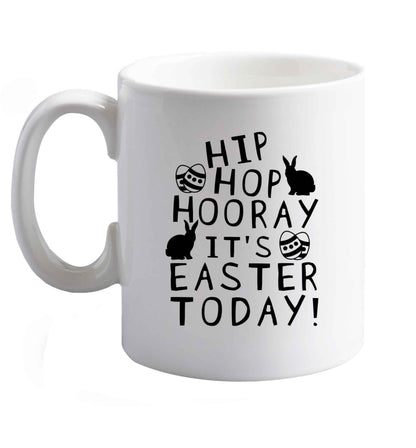 10 oz Favourite Type Pan Pancake ceramic mug right handed