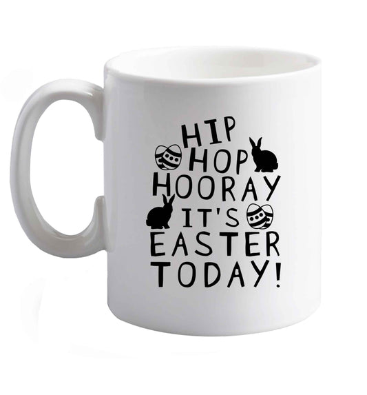 10 oz Favourite Type Pan Pancake ceramic mug right handed