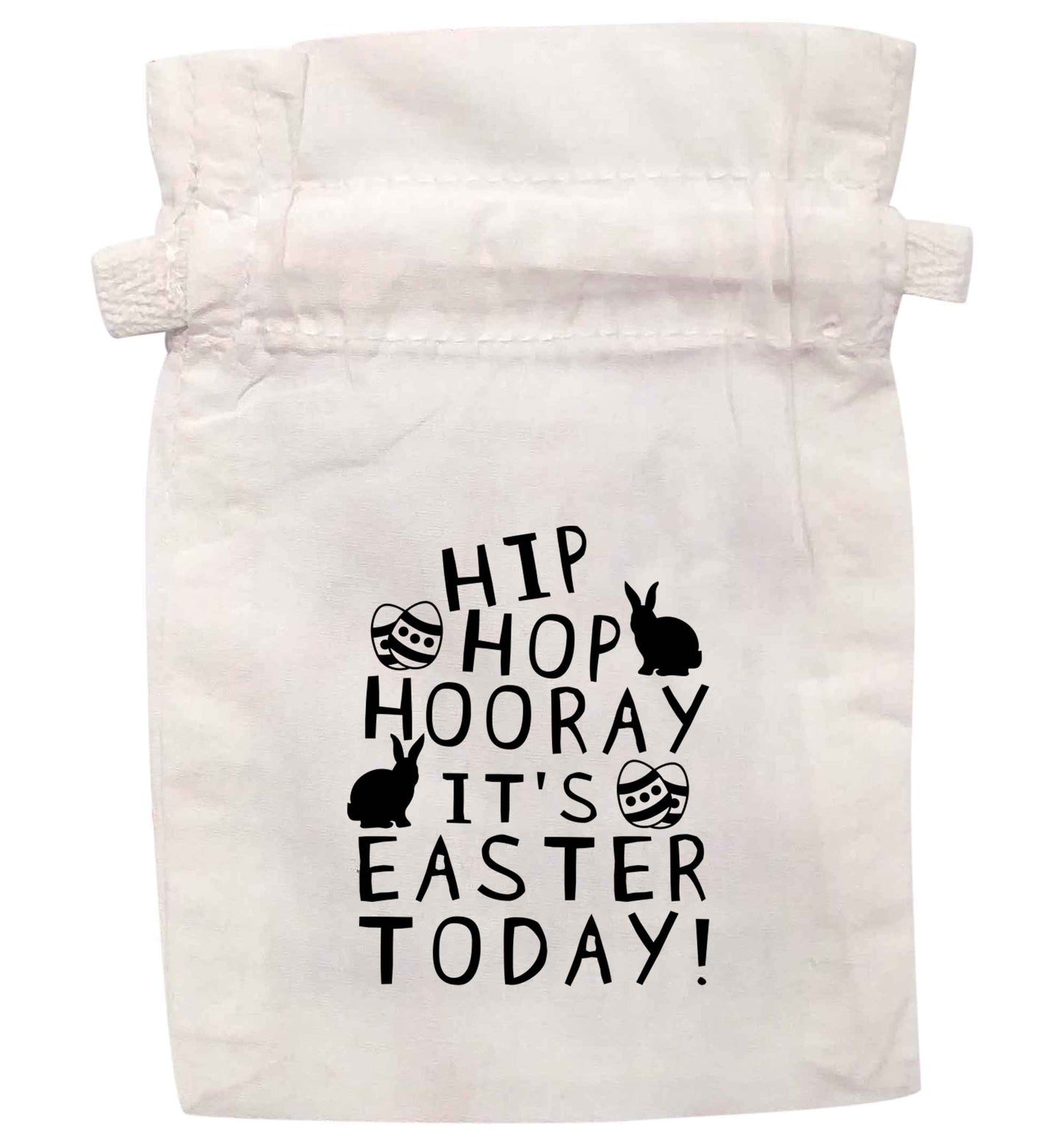 Hip hip hooray it's Easter today! | XS - L | Pouch / Drawstring bag / Sack | Organic Cotton | Bulk discounts available!