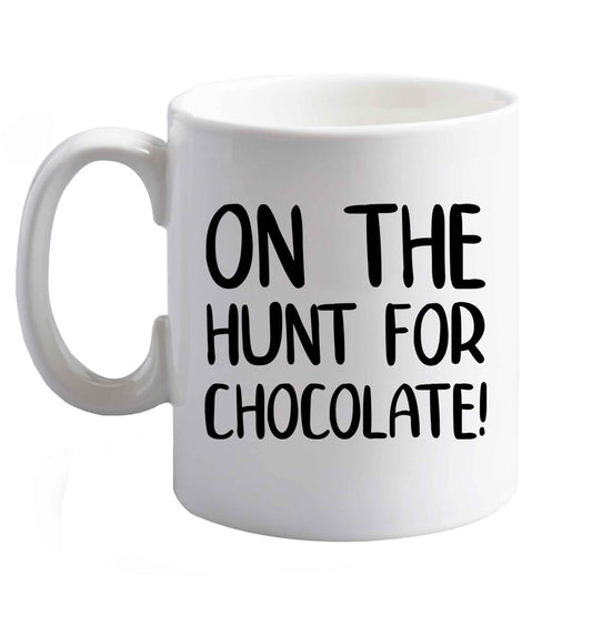 10 oz Favourite Type Pan Pancake ceramic mug right handed