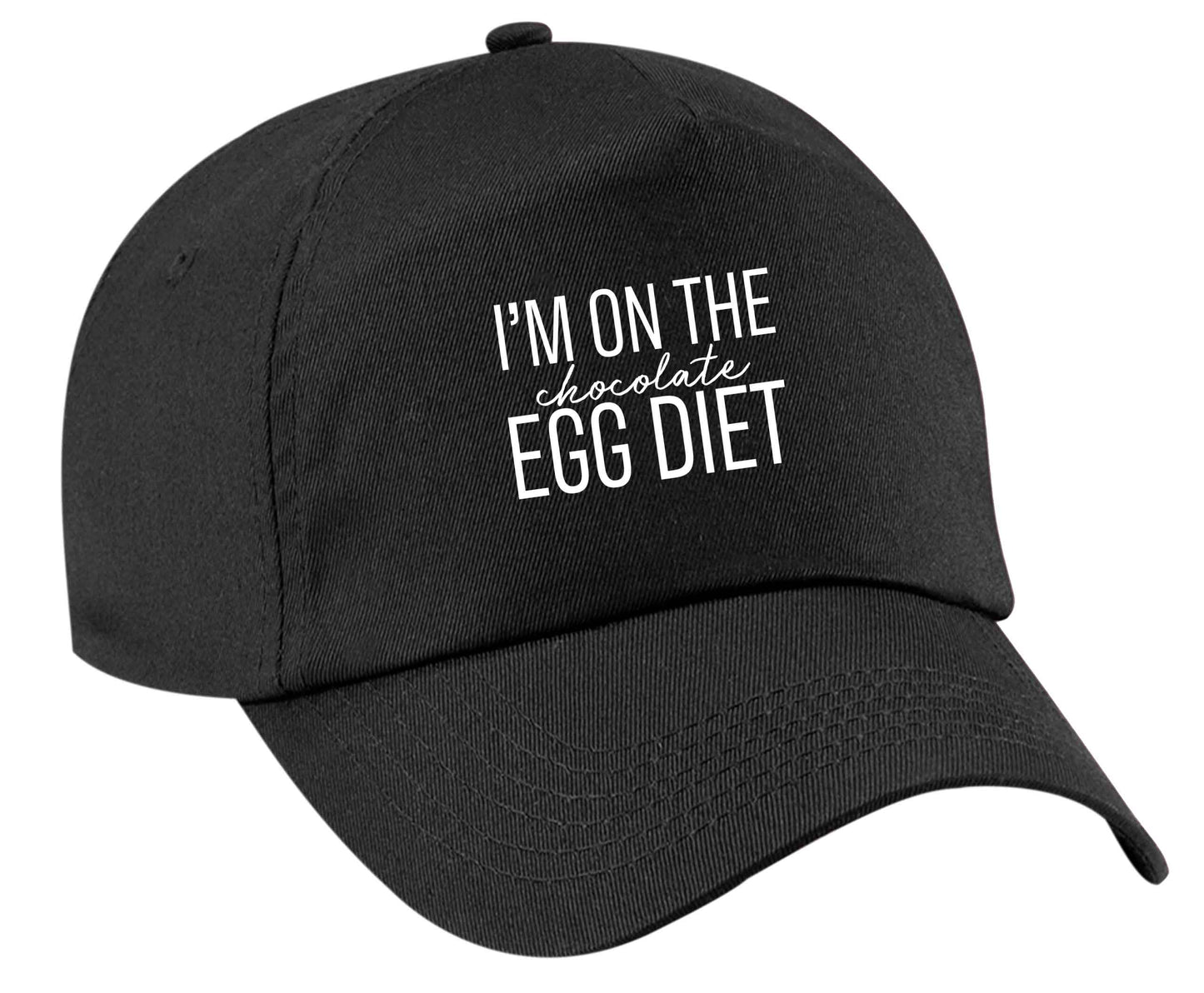 I'm on the chocolate egg diet | Baseball Cap