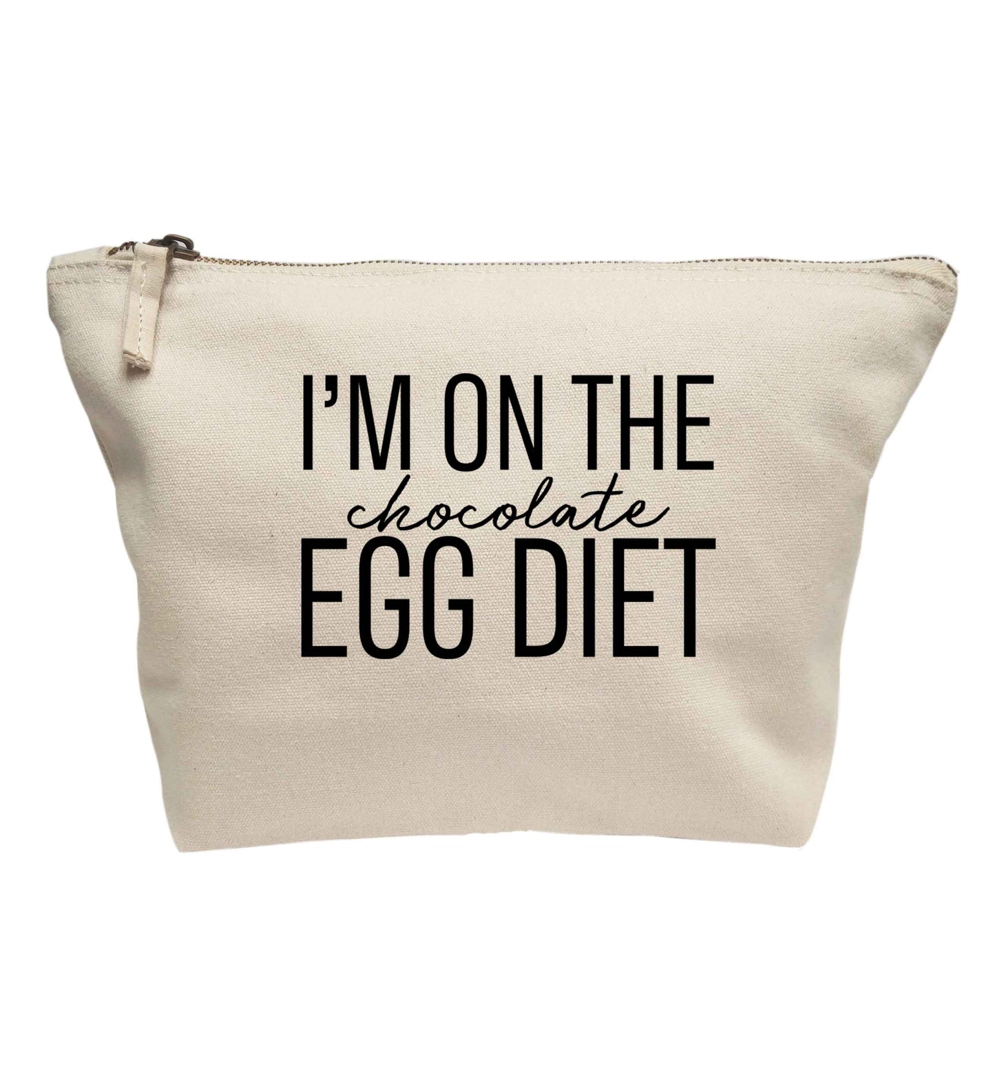 I'm on the chocolate egg diet | Makeup / wash bag
